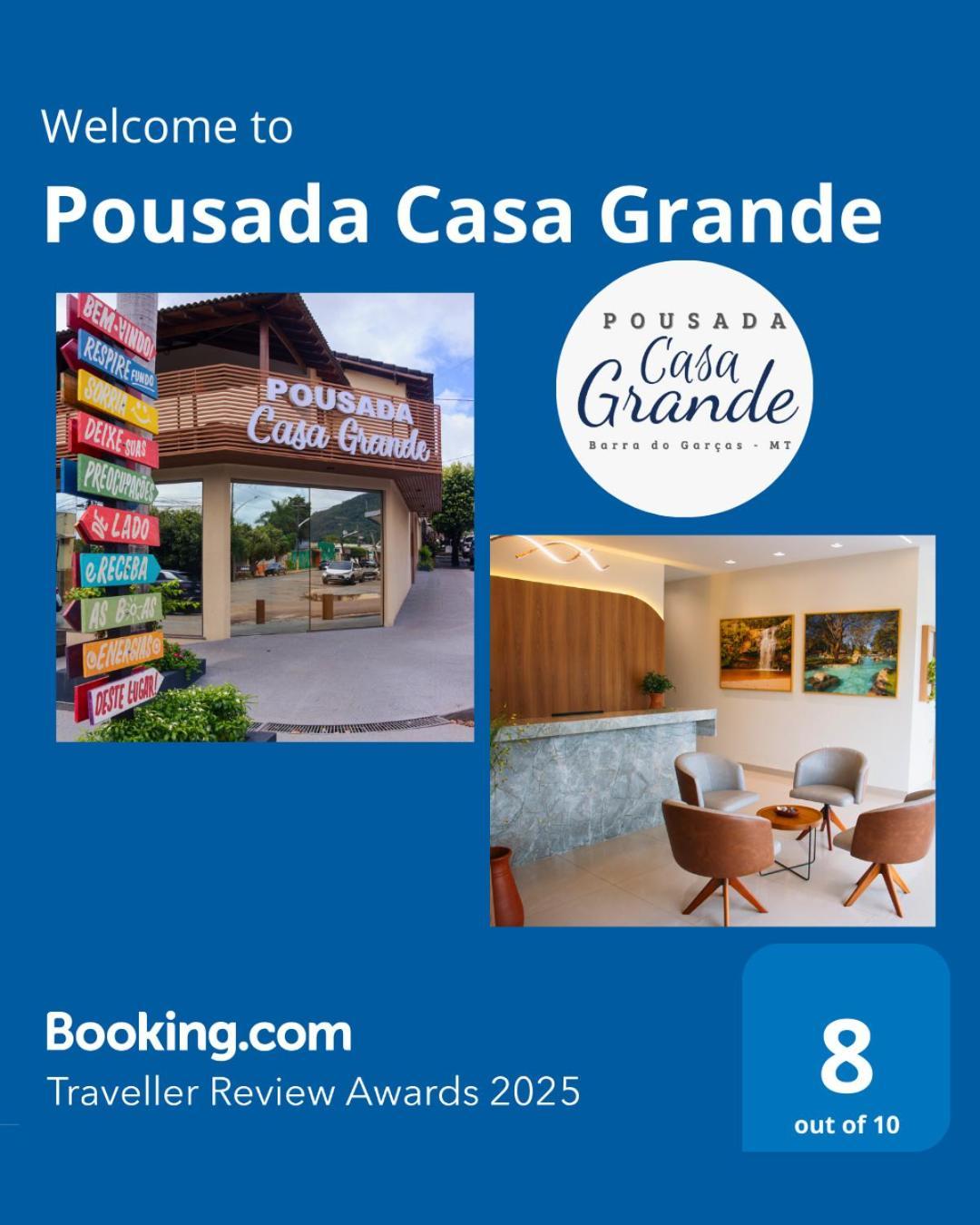 Pousada Casa Grande Barra do Garças Zewnętrze zdjęcie